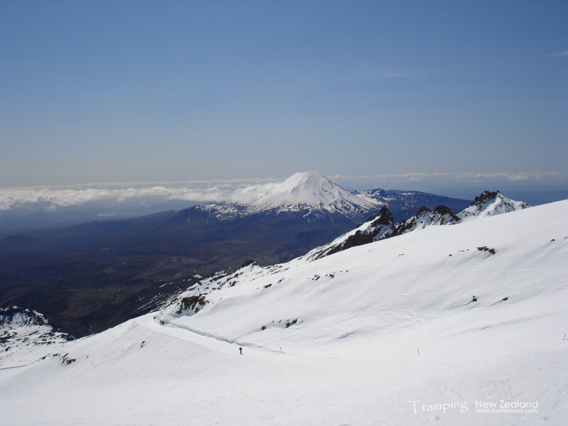 View of Whakapapa Ski field